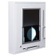Négatoscope format spécial mammographies à rideau (4 clichés de 18x24 ou 1 cliché de 36x43)