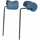 Paire de repose-jambes gynécologique pour divan ou fauteuil d'examen Mobercas