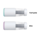 Lampe d'examen non focalisable sur pied à roulettes LED Luxamed